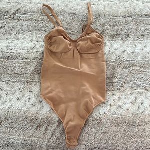 SKIMS shapewear thong bodysuit